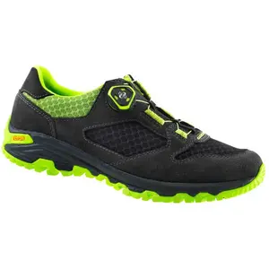 Gaerne G.Volt, chaussures , couleur: Gris Foncé/Vert Néon , taille: 41 EU pas cher