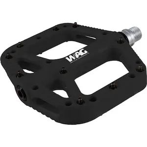 Comparateur de prix : Wag Pédales Flat VTT Noirs en Résine Composite avec Axe Chromoly et 10 PIN