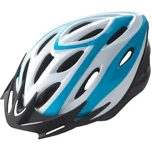 Wag Casque Rider Out-Mould Blanc/Bleu Taille M 54-58cm VTT Route EN1078Vendu parbikeinn
