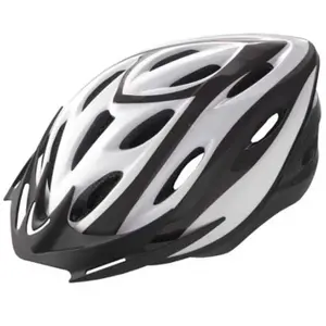 Wag Casque Rider Out-Mould Blanc/Noir 54-58cm pour VTT et Route, Certifié EN1078Vendu parbikeinn