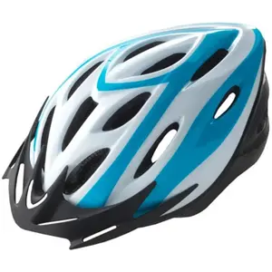 Wag Casque Rider Out-Mould Blanc/Bleu Taille L 58-61cm pour VTT et RouteVendu parbikeinn