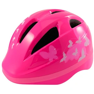 Bta Casque Fille Rose Papillon 48-52cm - Sécurité EN1078, Ventilé et Confortable pas cher