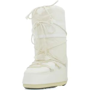 Moon Boot Icon Nylon - Bottes de neige Cream 35 - 38 pas cher
