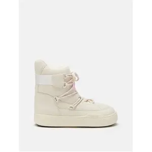 Moon Boot Park Sneaker Boot - Chaussures Cream 38 pas cher