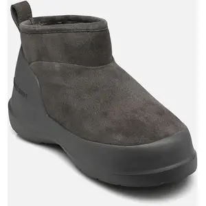 Moon Boot Luna Low Boot Suede - Chaussures lifestyle Anthracite 38 pas cher