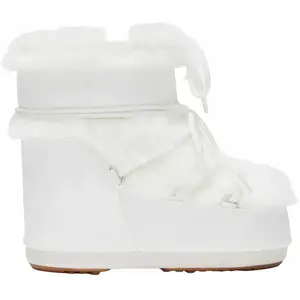 MB ICON LOW FAUX FUR par Moon Boot Blanc 42 - 44 Femme