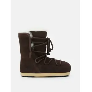 Moonboot Sneakers, Boot EVX aus Veloursleder en marron - Sneakers bass... pas cher