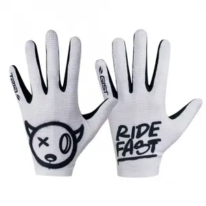 Comparateur de prix : Gants longs sans scratch compatible ecran tactile Gist Faster Ride Blanc XL 202516