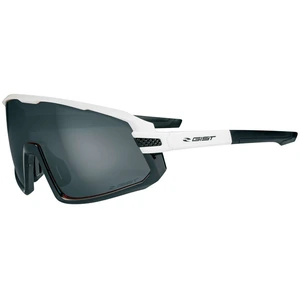 Lunettes soleil vélo Gist Next photochromique 100 % UV monture blanc pas cher
