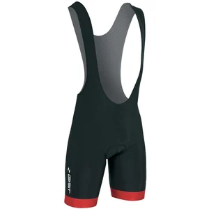 Comparateur de prix : Cuissard court Ã  bretelle Gist Flow Coolmax noir/rouge- M