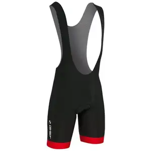 Comparateur de prix : Cuissard court Ã  bretelle Gist Flow Coolmax noir/rouge- 2XL