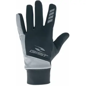 Comparateur de prix : Gants vélo hiver long compatible écran tactile Gist Super Robaix 0085 Noir L 182453
