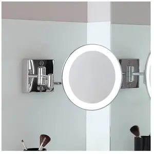 Koh-I-Noor DISCOLO LED Miroir cosmétique, avec éclairage, C35/2KK3,Vendu paramazon