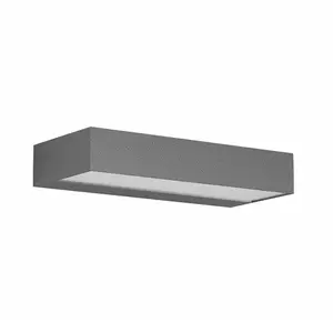 ROTALIANA lampe murale applique d'extérieur INOUT W2 (Anthracite gaufr...