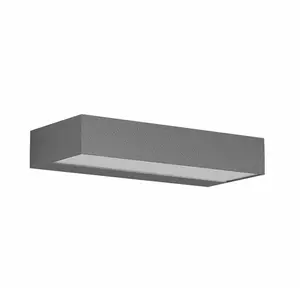 ROTALIANA lampe murale applique d'extérieur INOUT W1 (Anthracite gaufr...