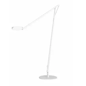 ROTALIANA lampadaire STRING XL (Blanc mat, cordon argenté - Aluminium)Vendu parmyareadesign