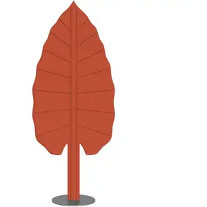 Rotaliana Eden Alocasia lampadaire LED, rouilleVendu parmyareadesign