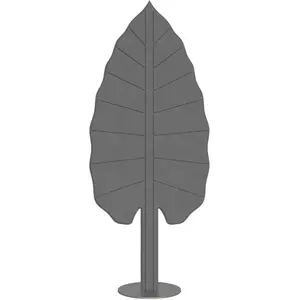 Rotaliana Eden Alocasia lampadaire LED, grisVendu parmyareadesign