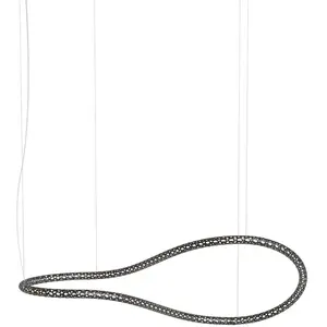 ROTALIANA lampe à suspension SQUIGGLE H4 (Noir mat, 2700K - Aluminium)Vendu parmyareadesign