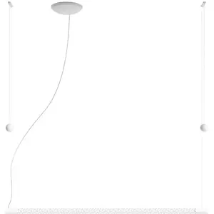 ROTALIANA lampe à suspension SQUIGGLE H8 (Blanc mat, 3000 K - Aluminium)Vendu parmyareadesign