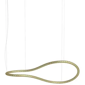 ROTALIANA lampe à suspension SQUIGGLE H4 (Or, 3000K - Aluminium)Vendu parmyareadesign