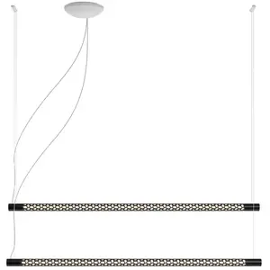 ROTALIANA lampe à suspension SQUIGGLE H10 (Noir mat, 2700K - Aluminium...Vendu parmyareadesign
