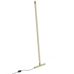 ROTALIANA lampadaire SQUIGGLE F1 (Or, 3000K - Aluminium)Vendu parmyareadesign
