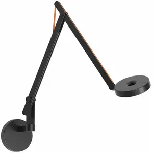 ROTALIANA lampe murale applique STRING W2 MINI (Noir mat, cordon orang... pas cher