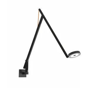 ROTALIANA lampe murale applique STRING W1 (Noir mat, cordon orange, di...Vendu parmyareadesign