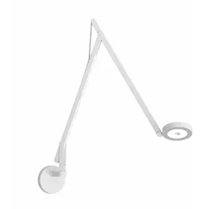 ROTALIANA lampe murale applique STRING W2 (Blanc mat, cordon argenté,...Vendu parmyareadesign