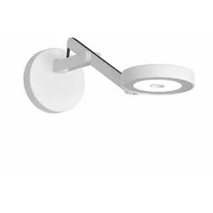 ROTALIANA lampe murale applique STRING W0 (Blanc mat, cordon noir, bla... pas cher