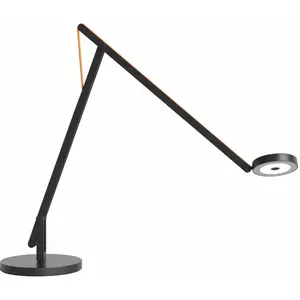 ROTALIANA lampe de table STRING T1 (Noir mat, cordon orange, blanc ré... pas cher