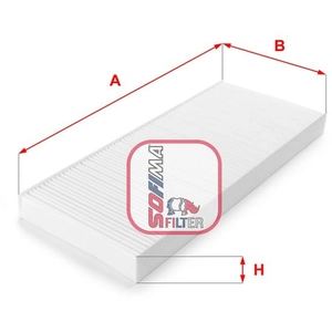 Filtre d'habitacle (filtre à pollen) SOFIMA S3069C pas cher