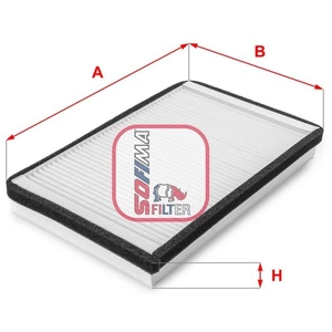 Filtre d'habitacle (filtre à pollen) SOFIMA S3033C pas cher