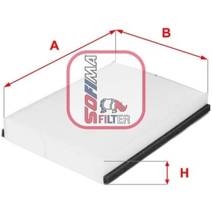 Filtre d'habitacle (filtre à pollen) SOFIMA S 3211 C pas cher