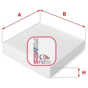Filtre d'habitacle (filtre à pollen) SOFIMA S3109C pas cher