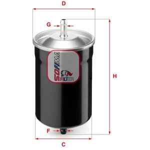 Filtre à carburant SOFIMA S1500B pas cher