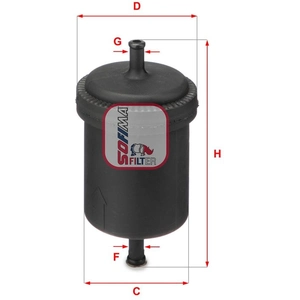 Filtre à carburant SOFIMA S 3900 B pas cher