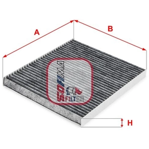 Filtre d'habitacle (filtre à pollen) SOFIMA S4256CA pas cher