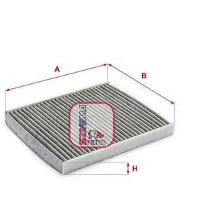 Filtre d'habitacle (filtre à pollen) SOFIMA S 4221 CA pas cher