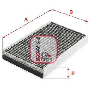 Filtre d'habitacle (filtre à pollen) SOFIMA S4267CA pas cher