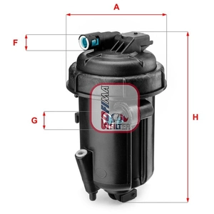 Comparateur de prix : Filtre à carburant SOFIMA S 5163 GC