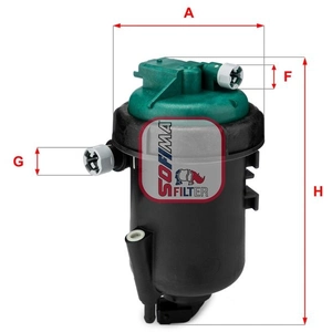 Filtre à carburant SOFIMA S 5181 GC