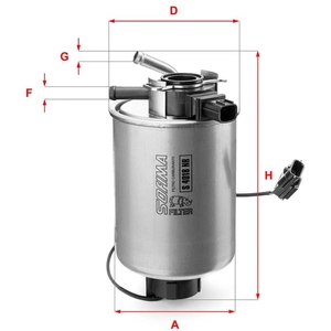Filtre à carburant SOFIMA S 4018 NR pas cher
