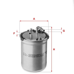 Filtre à carburant SOFIMA S 4016 NR pas cher