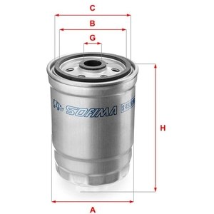 Filtre à carburant SOFIMA S 4526 NR pas cher