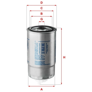 Filtre à carburant SOFIMA S 4H2O NR pas cher
