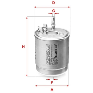 Filtre à carburant SOFIMA S 4129 NR pas cher