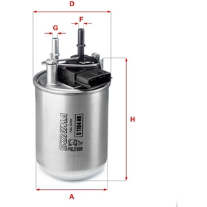 Filtre à carburant SOFIMA S 1104 NR