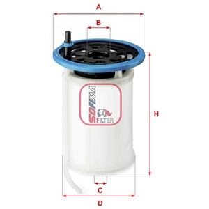 Filtre à carburant SOFIMA S 6079 NE pas cher